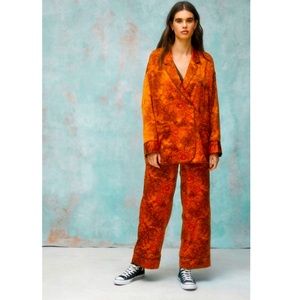 Laura Ashley for UO pajama type pants